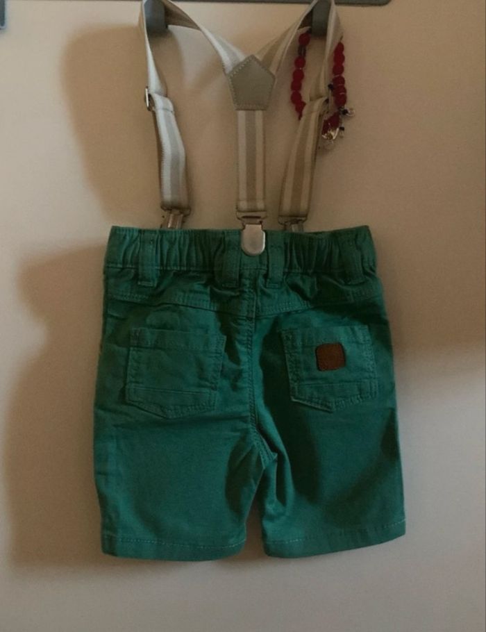 Short et bretelles Obaïbi