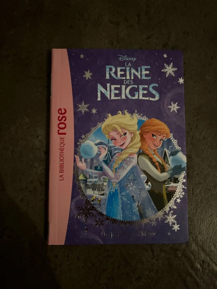 Disney la reine de neige bibliothèque rose 6/8 ans