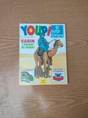 Livre youpi Karim l'enfant du désert