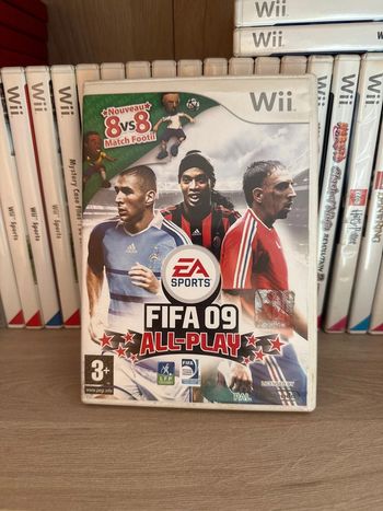 FIFA 09 all play jeu Wii football