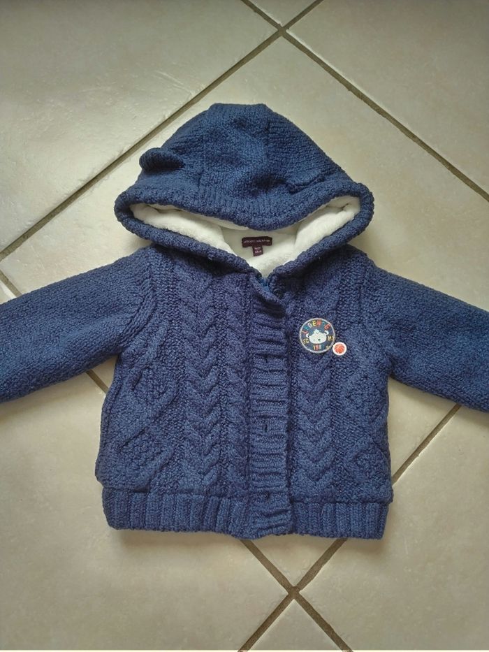 Gilet épais / veste bébé garçon Sergent Major 6 mois - photo numéro 2