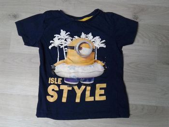 t shirt minion 3 ans