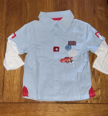 Chemise 6 mois cars
