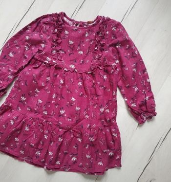 Robe Tape à l'œil, Rose  framboise, Taille 8 ans