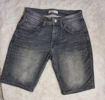 Short jean gris homme Celio taille 38 (US 30) été casual tendance