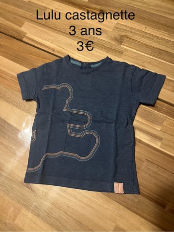 T-shirt garçon 3 ans