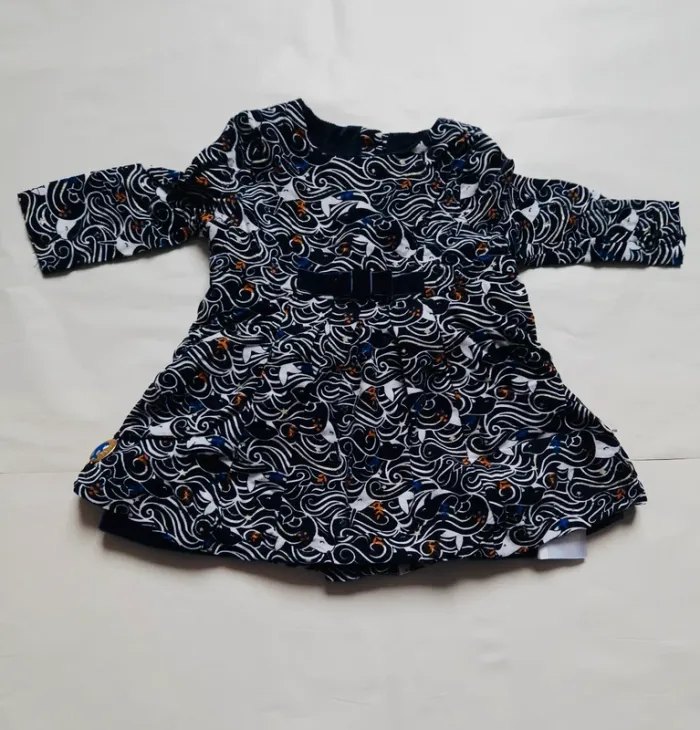 Robe rembourrée fille 9 mois Sergent Major - photo numéro 2