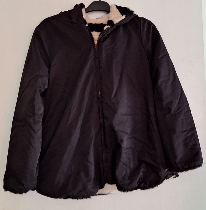 Manteau réversible à fourrure Junior Gaultier - photo numéro 2