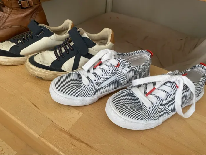 Lot 5 paires fille T31 – baskets & bottines - photo numéro 3