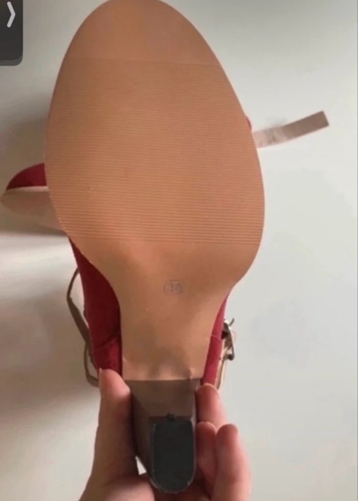 Bottines pour femme en très bon état taille 38 couleurs bordeaux - photo numéro 10