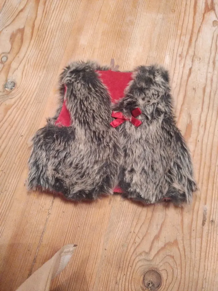 Veste Fausse Fourrure Bébé