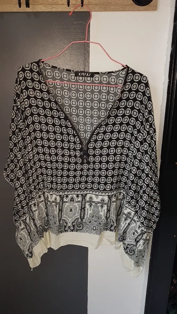Blouse femme XL style oriental