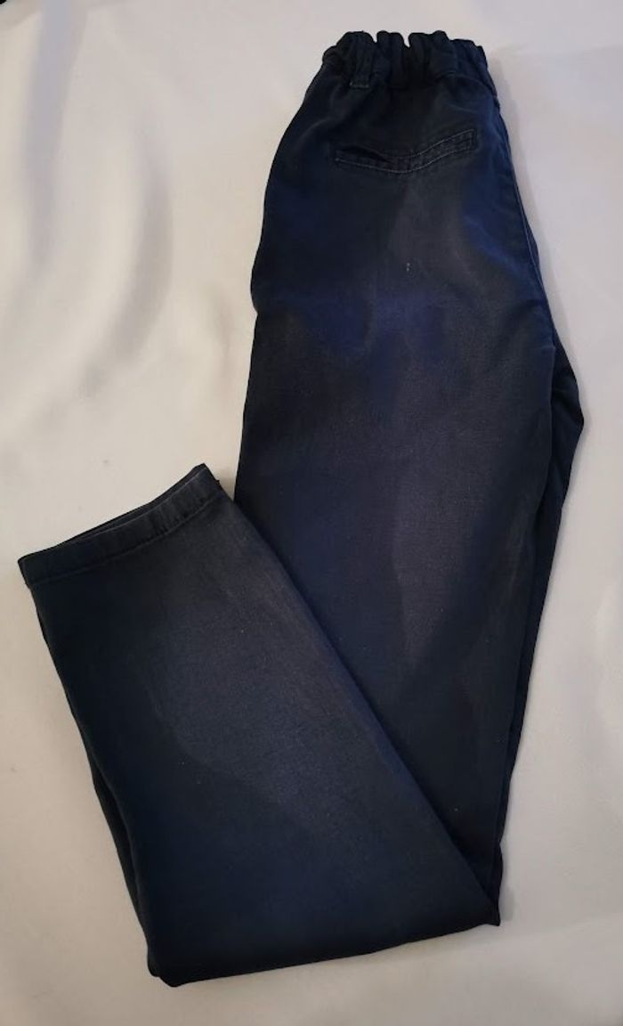 Pantalon Chino Enfant Bleu Marine - photo numéro 7