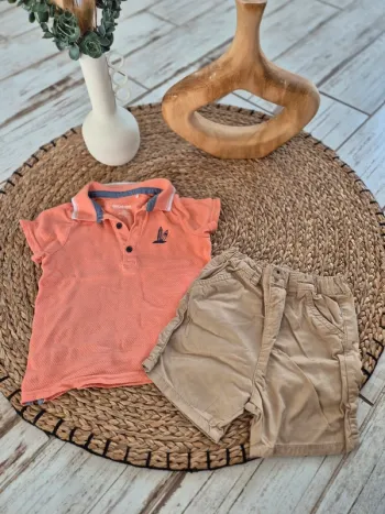 Ensemble short et polo 36 mois