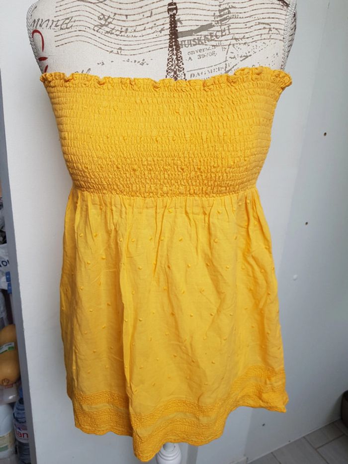 Haut sans bretelle elastique taille unique