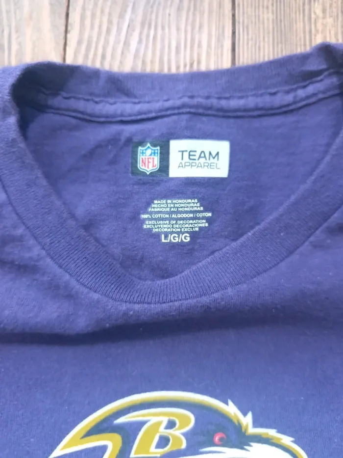 T-shirt NFL Baltimore ravens manches longues L - photo numéro 5