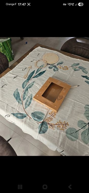 Couverture étapes bebe marque Odoxia