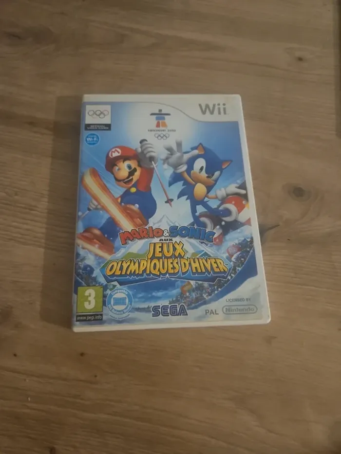 Mario aux jeux olympiques d'hiver Nintendo wii