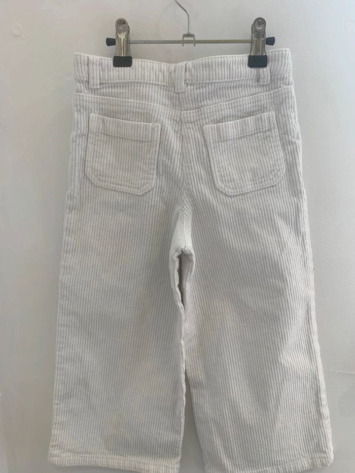Pantalon évasé blanc - photo numéro 2