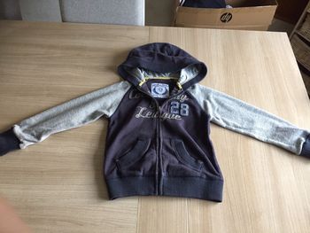 Gilet zippe sweat