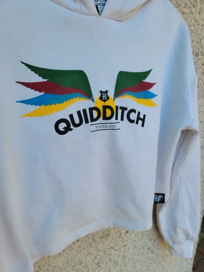 Sweat crop top Harry Potter Quidditch - photo numéro 2