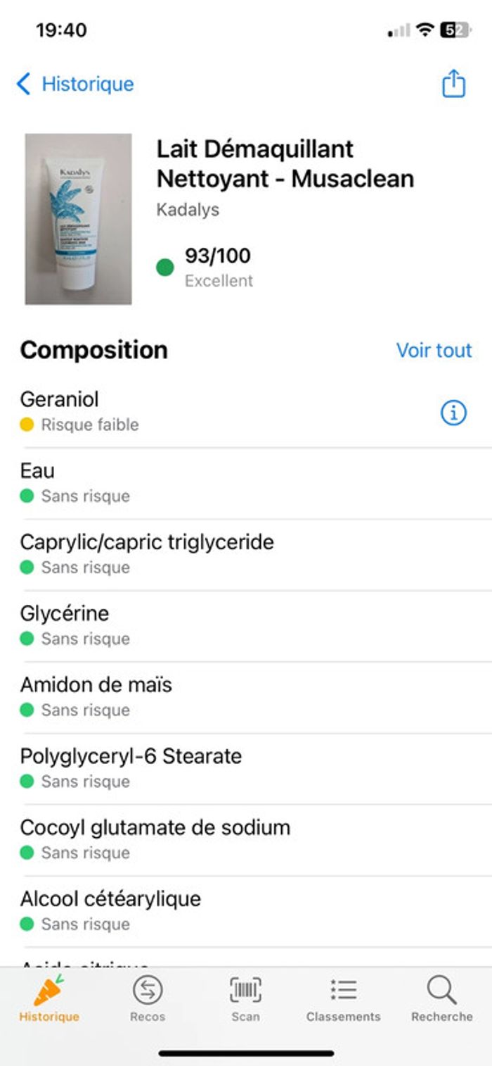 Lait démaquillant nettoyant Kadalys - photo numéro 4