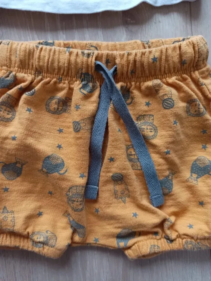 Ensemble short et t-shirt manche courte - photo numéro 2