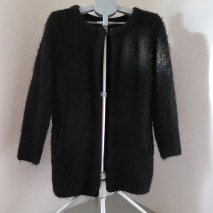 Joli pull cache-cœur noir – doux & confortable🤩 - photo numéro 8