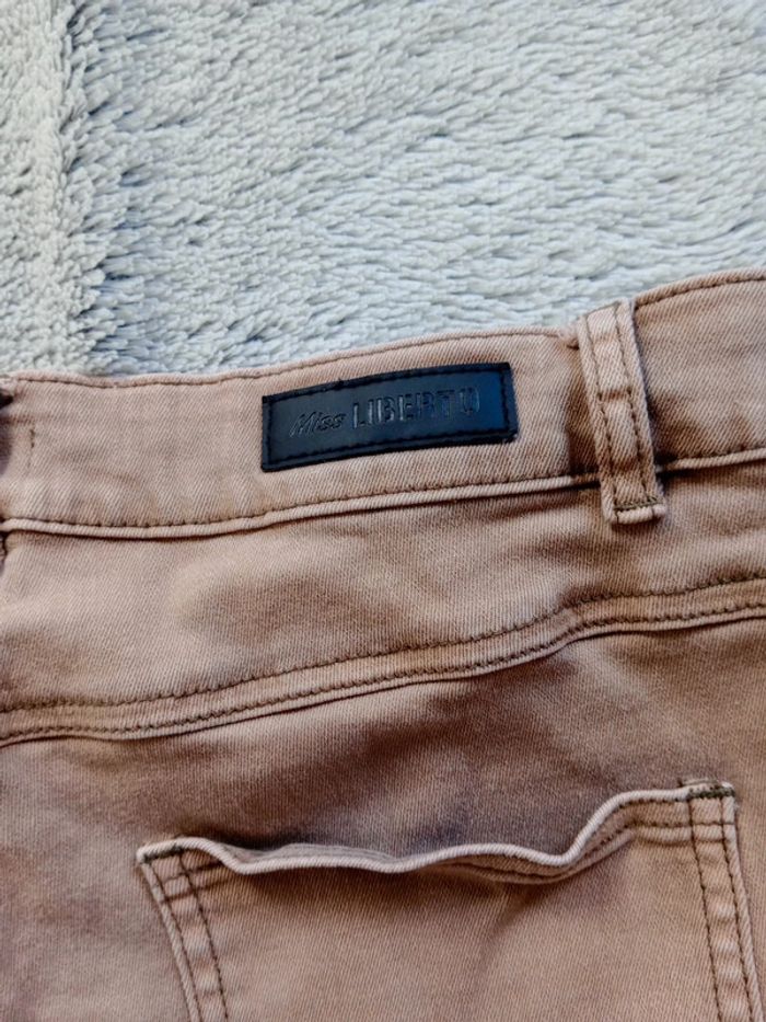 Pantalon femme 42 caramel marron c68 - photo numéro 14