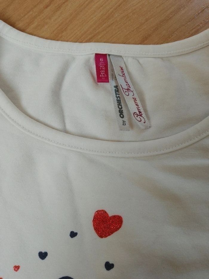 T-shirt fille 6 ans Orchestra - photo numéro 3