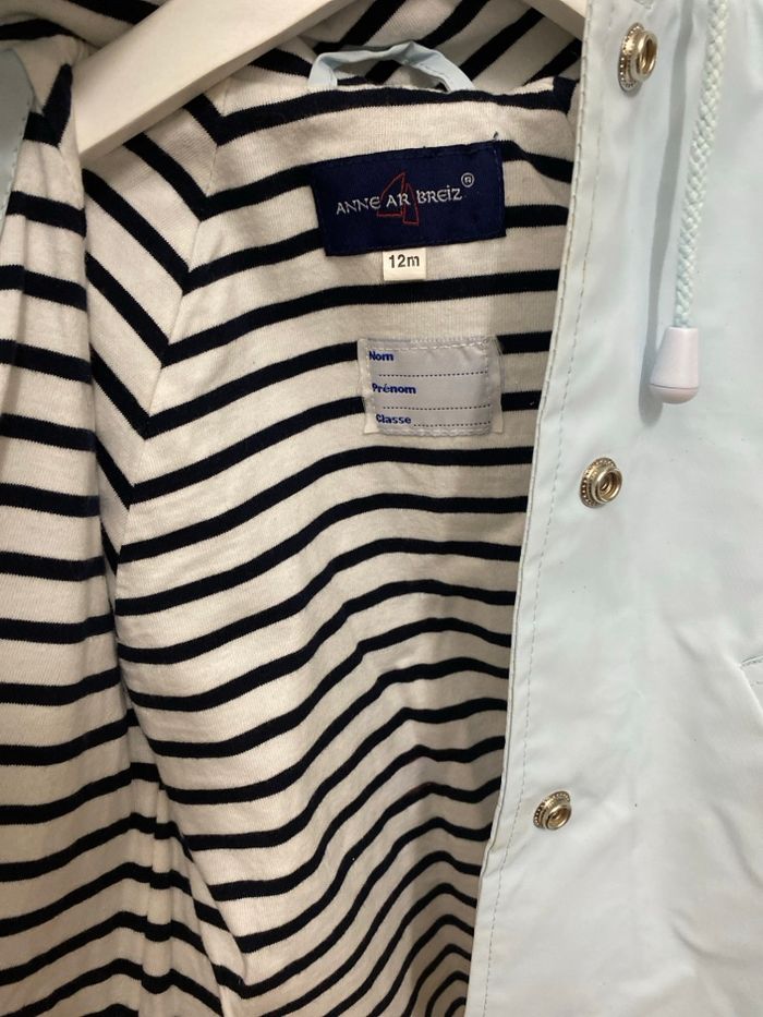 Anorak Ciré Bleu 12M - photo numéro 2