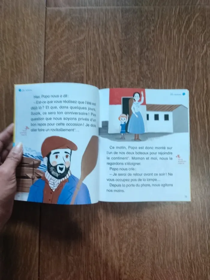 Livre la petite gardienne du phare - photo numéro 13
