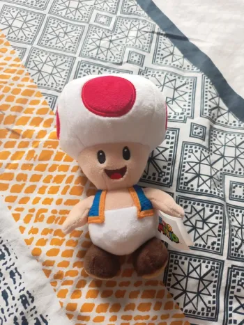 Peluche Toad Super Mario