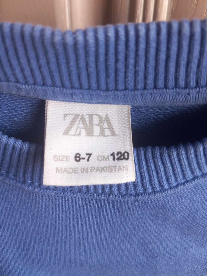 Pull bleu 6/7 ans Zara - photo numéro 5