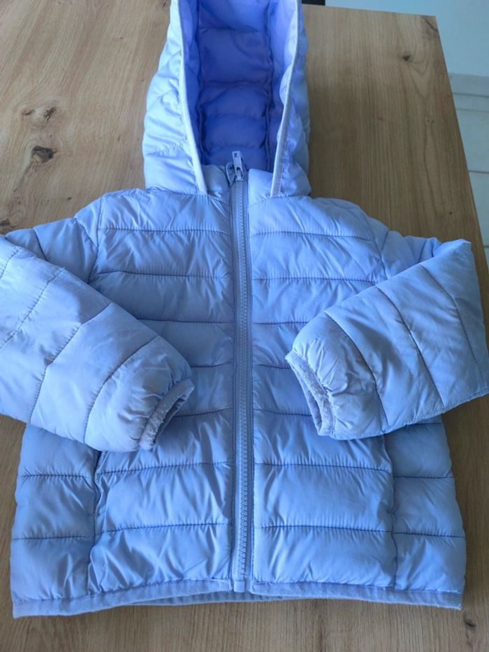 Veste de printemps , taille 3 ans fille , violet , bonne etat