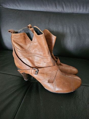 Bottines en cuir T r0