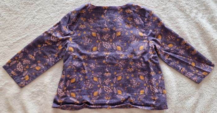 Ensemble Sergent Major Blouse + Pantalon + Bandeau violet & moutarde 9M (BE) - photo numéro 16