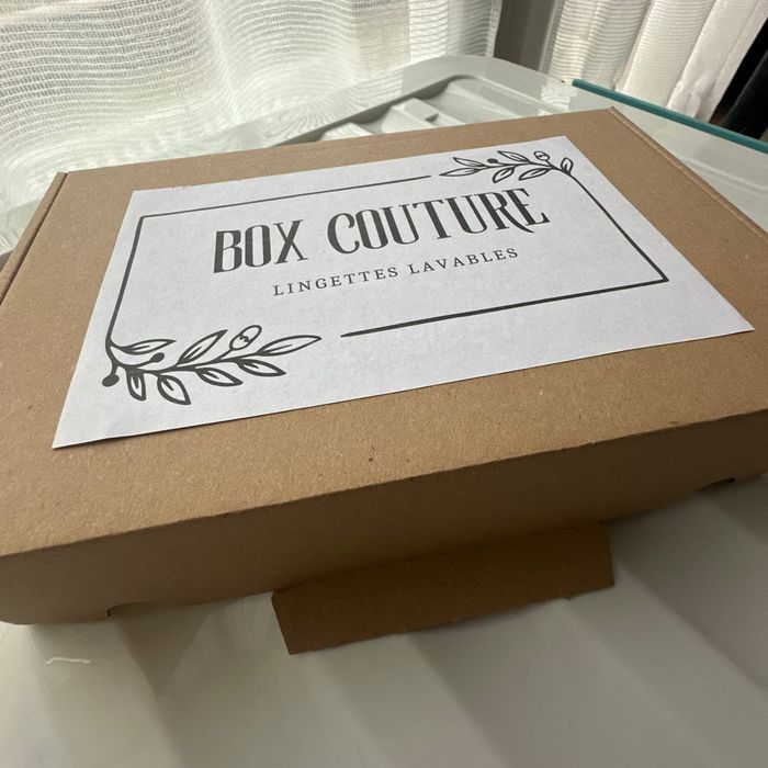 Boxe couture lingettes lavables - photo numéro 2