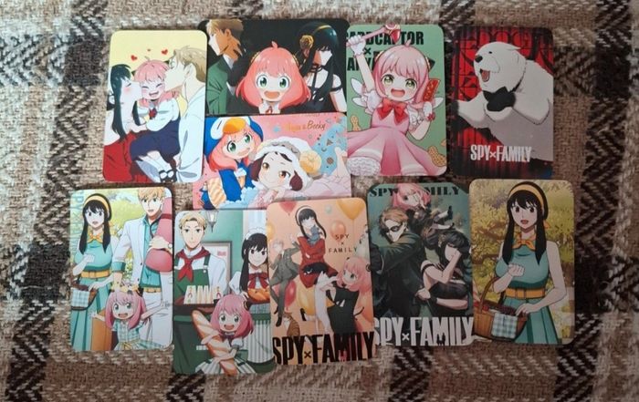 Lot de 60 cartes spy x family - photo numéro 5