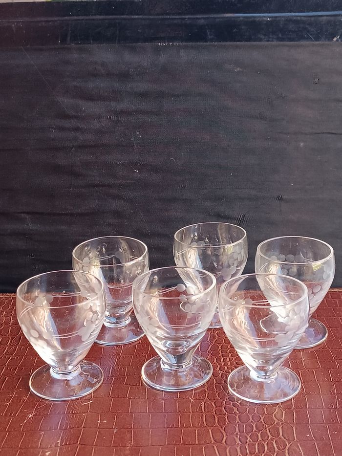 6 petits verres fins - photo numéro 7