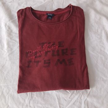 T-shirt rouge • 12 ans • Kiabi 