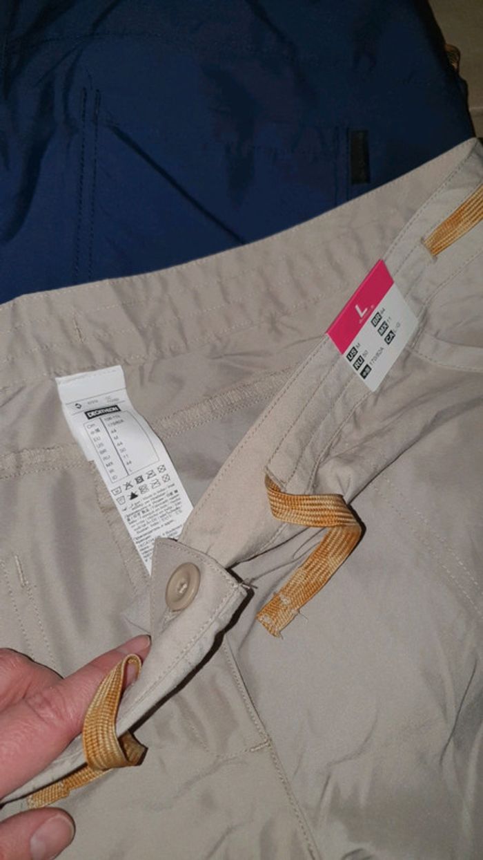 Lot de 2 pantalons rando légers - photo numéro 6