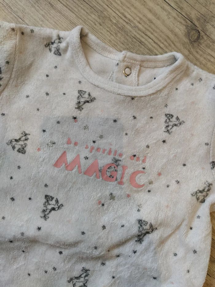 Pyjama fille 9 mois - photo numéro 2