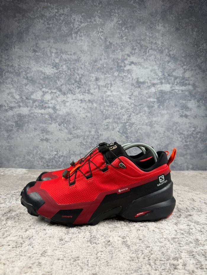 Salomon Cross Hike - Gore-Tex - Black & Red - photo numéro 5