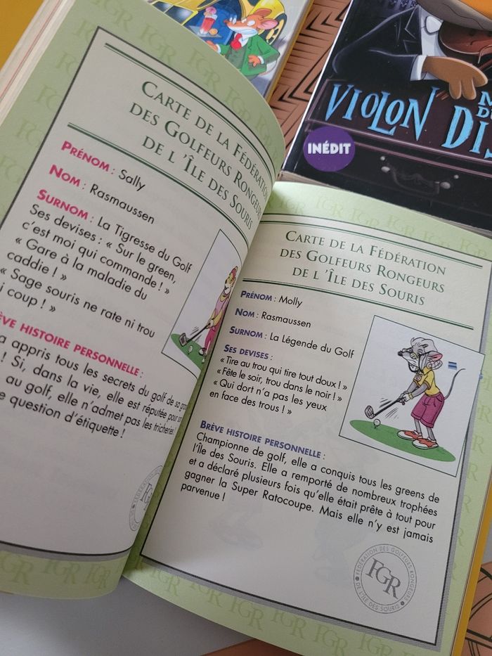 Lots de 4 livres geronimo stilton (10e) - photo numéro 5