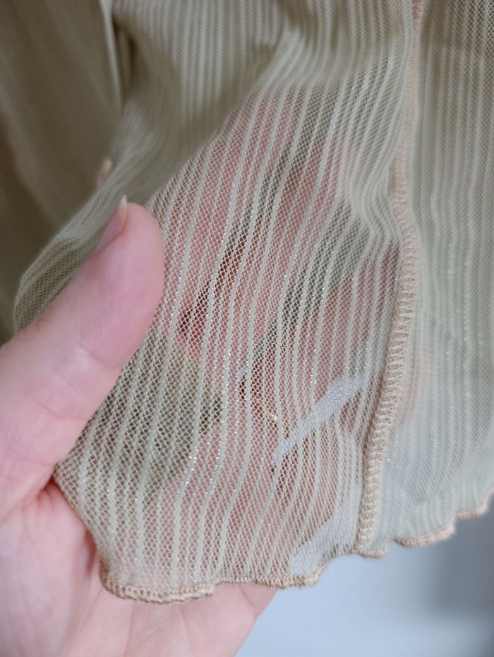 Chemise crop top mesh Y2K Undiz - photo numéro 5