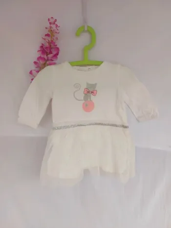 Robe manches longues 6 mois U