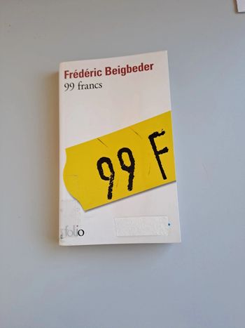 Livre 99 Francs Beigbeder