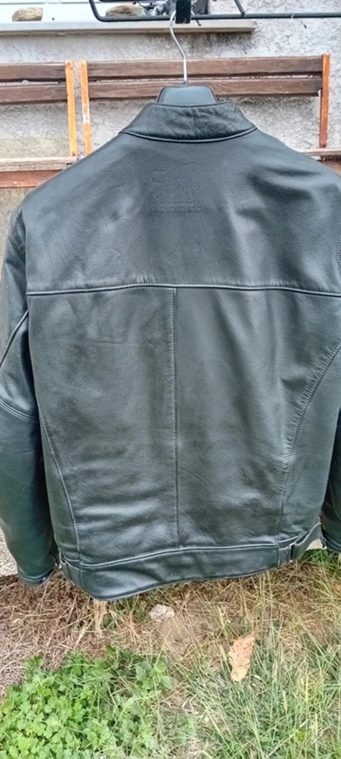 Blouson en cuir noir Furygan + doublure L - photo numéro 6