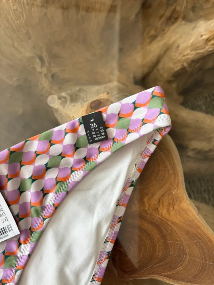 Bas de maillot de bain Etam high leg 70s cult - photo numéro 5